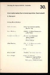  Warszawa. X Miedzynarodowy Festival Muzyki Wspolczesnej 1966