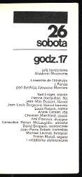  Warszawa. XXV Miedzynarodowy Festival Muzyki Wspolczesnej 1981