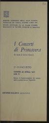  [Aosta]. I concerti di primavera - 3° concerto 28 aprile 1977