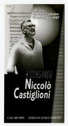  Milano. Ricordando Niccolò Castiglioni 11 ottobre 1997 - 16 novembre 1997