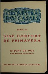  Barcellona, Palazzo della Musica Catalana. [Senza titolo] 12 giugno 1922