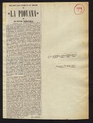 «La Piovana»
				 26 aprile 1959