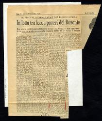 In lotta tra loro i poveri del Ruzante
				 : Al Festival internazionale del teatro di prosa 21 settembre 1963