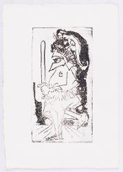 Mostellaria (La commedia del fantasma) Figura con elmo e spada / Figurino